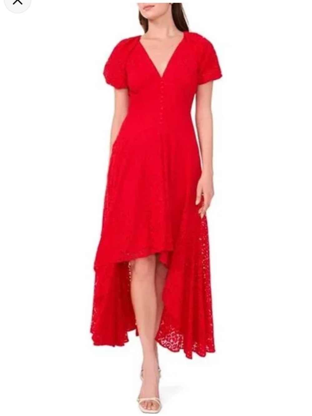Parker The Sally Tiered High-Low
Dress NWT